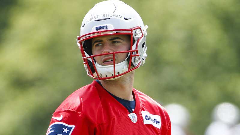 Jarrett Stidham favored to be New England Patriots starter, Andy