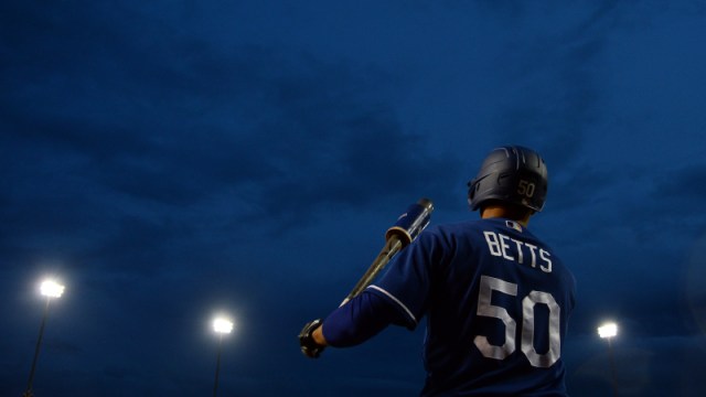 Los Angeles Dodgers outfielder Mookie Betts