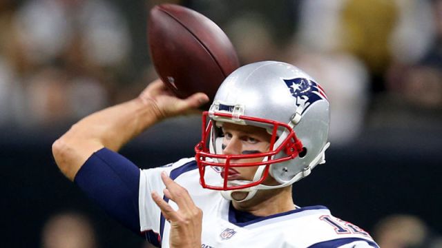 NFL quarterback Tom Brady