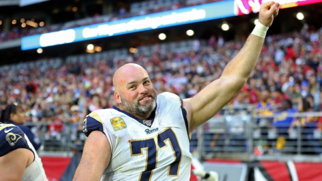 Los Angeles Rams offensive tackle Andrew Whitworth