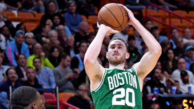 Boston Celtics forward Gordon Hayward
