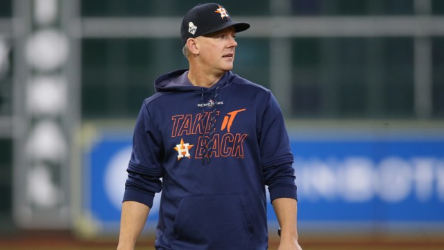 Former Houston Astros Manager AJ Hinch