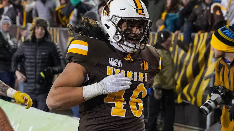 New England Patriots Select Wyoming's Cassh Maluia in Sixth Round of 2020  NFL Draft - University of Wyoming Athletics