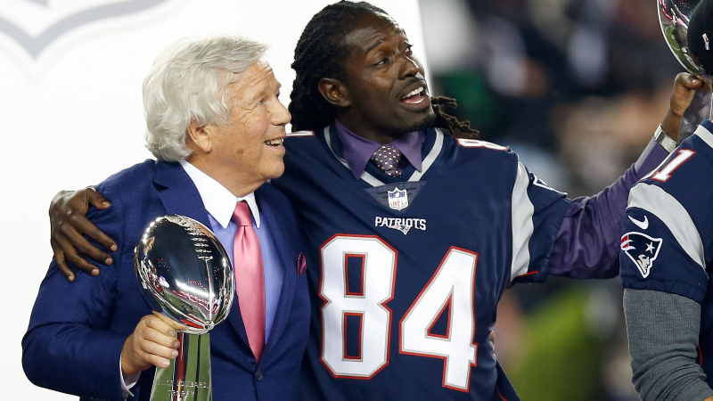 Patriots: We couldn't agree more with Deion Branch's reaction to  All-Dynasty Team snub