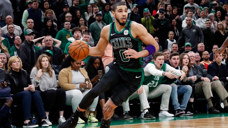 Boston Celtics' Jayson Tatum doesn't have a hoop at his house, has