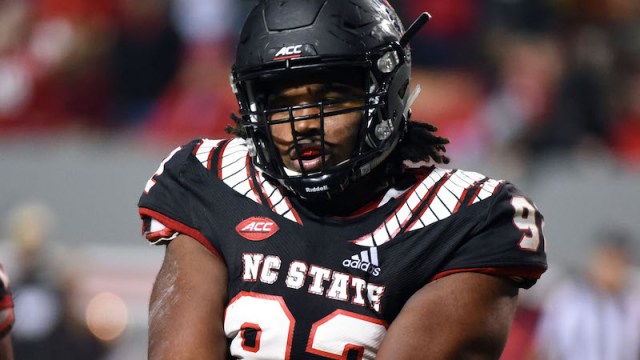 NC State defensive tackle Larrell Murchison
