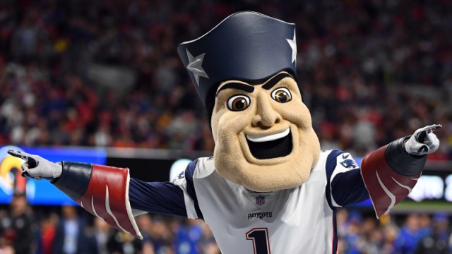 New England Patriots mascot