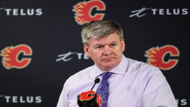 Former Calgary Flames head coach Bill Peters