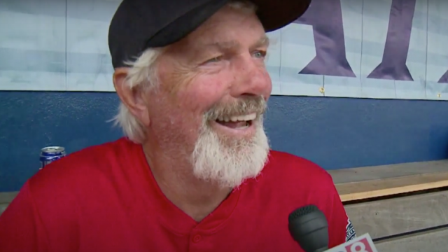 Former Boston Red Sox pitcher Bill Lee