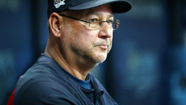 Cleveland Indians manager Terry Francona