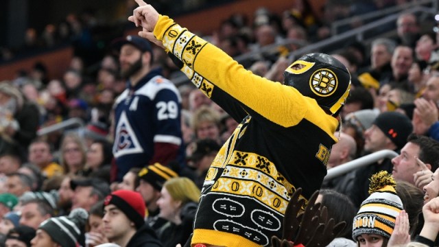 A Boston Bruins fan
