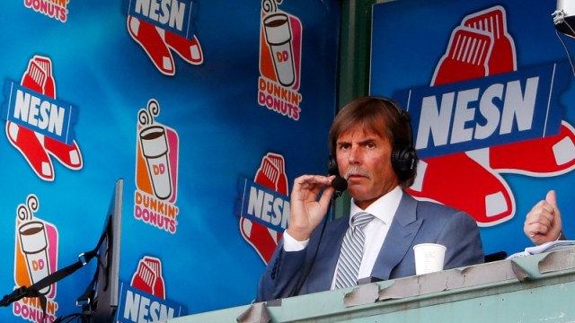 Hall of Fame pitcher and Boston Red Sox broadcaster Dennis Eckersley
