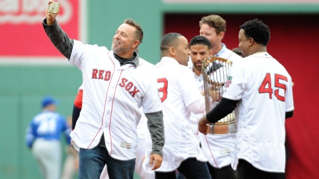 Former Boston Red Sox player Kevin Millar