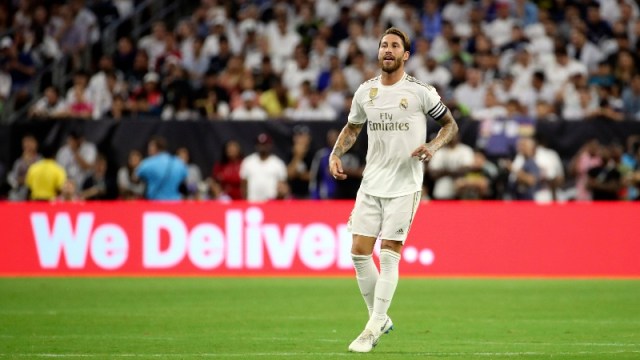 Real Madrid defender Sergio Ramos