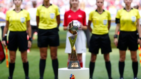 The FIFA Women's World Cup trophy