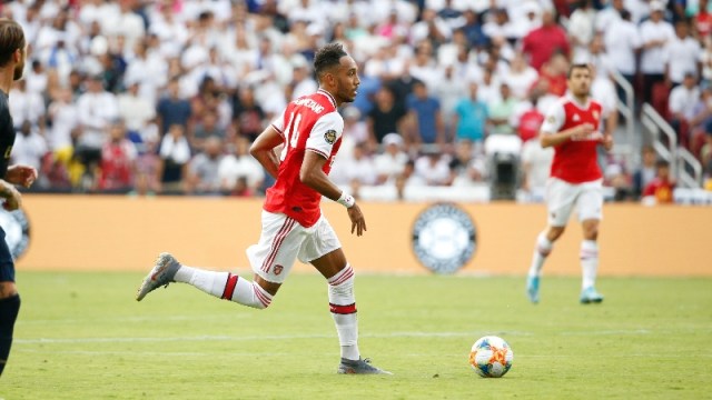 Arsenal striker Pierre-Emerick Aubameyang