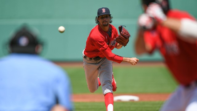 Boston Red Sox pitcher Chris Mazza