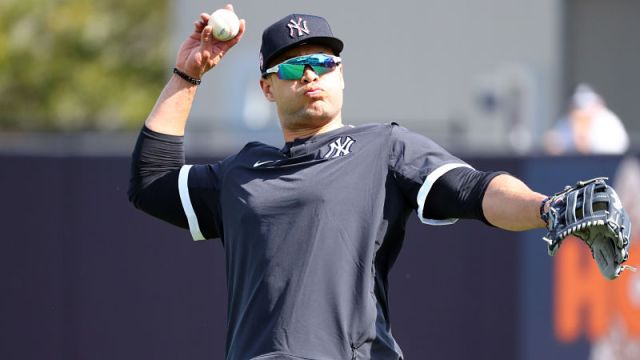 New York Yankees designated hitter Giancarlo Stanton