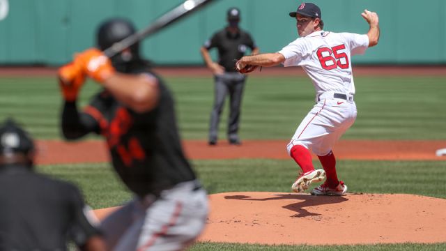 Boston Red Sox pitcher Ryan Weber