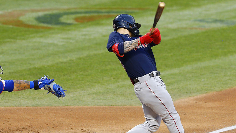 Alex Verdugo hits first Boston Red Sox home run off left-handed pitcher:  'Hey Ron (Roenicke), just so you know, I can hit 'em' 
