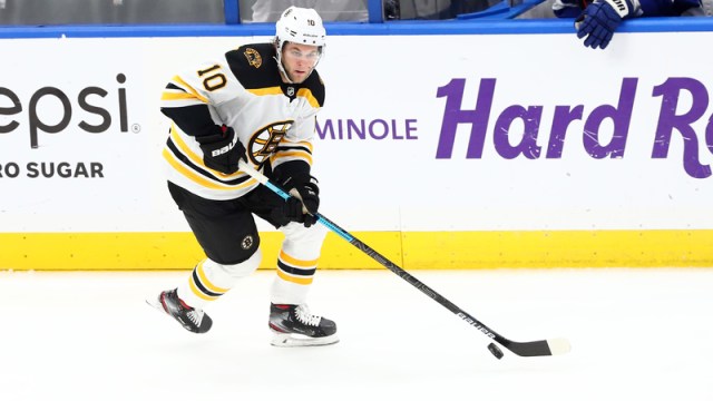 Boston Bruins winger Anders Bjork