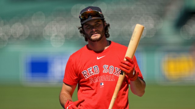 Boston Red Sox outfielder Andrew Benintendi
