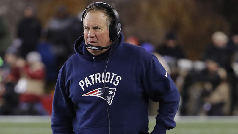 Twitter Flips Out Over Bill Belichick's Ridiculous Sweatshirt Choice 