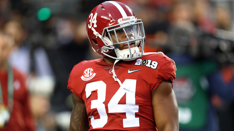 Scouting Combine: Alabama RB Damien Harris 