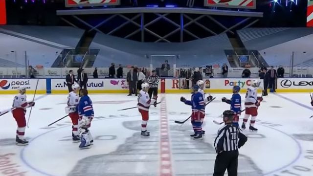 NHL Handshake Line
