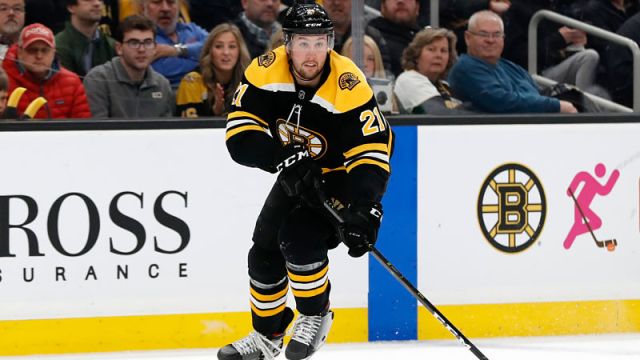 Boston Bruins left wing Nick Ritchie