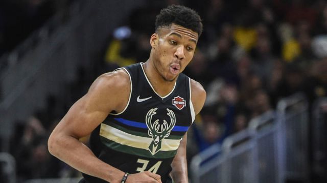 Milwaukee Bucks forward Giannis Antetokounmpo