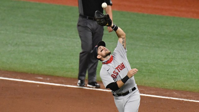 Boston Red Sox infielder Michael Chavis