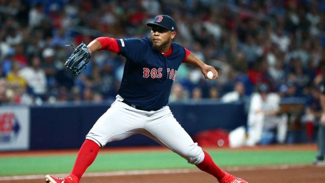 Boston Red Sox's Darwinzon Hernandez