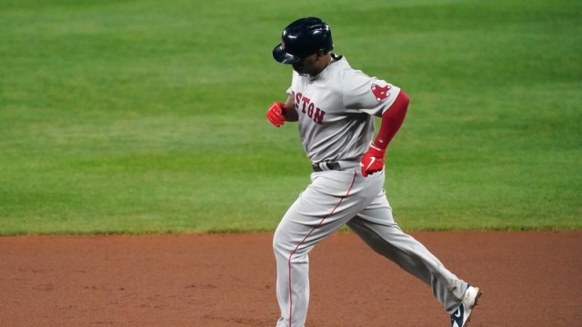 Red Sox third baseman Rafael Devers