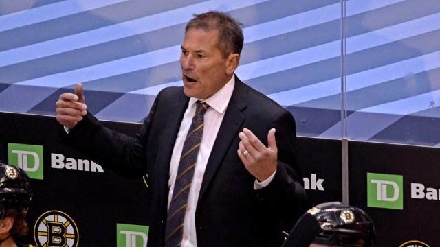 Boston Bruins Head Coach Bruce Cassidy