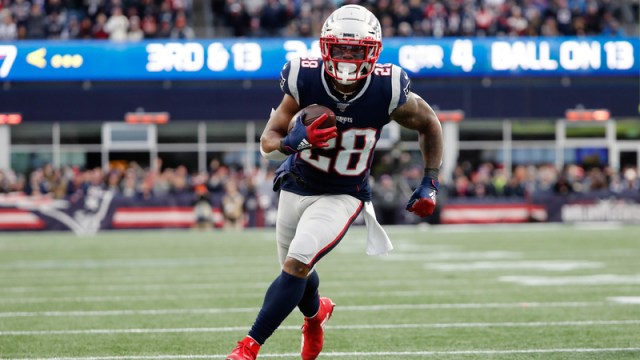 New England Patriots Running Back James White
