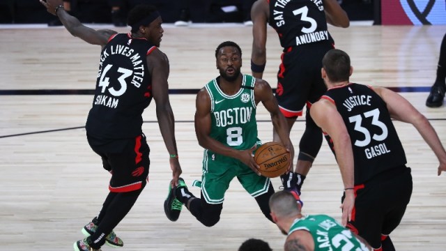 Boston Celtics guard Kemba Walker (8)