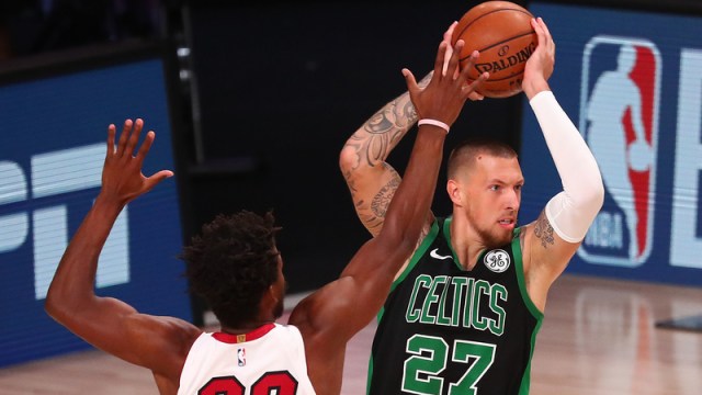 Boston Celtics center Daniel Theis