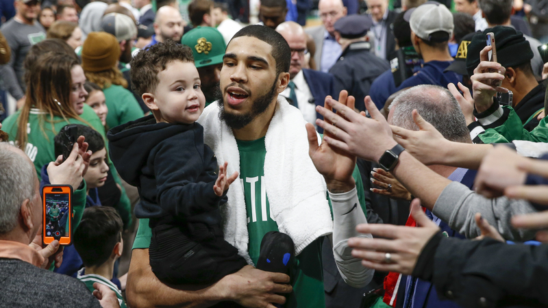 Check Out Jayson Tatum's Son, Deuce, In His Adorable ...