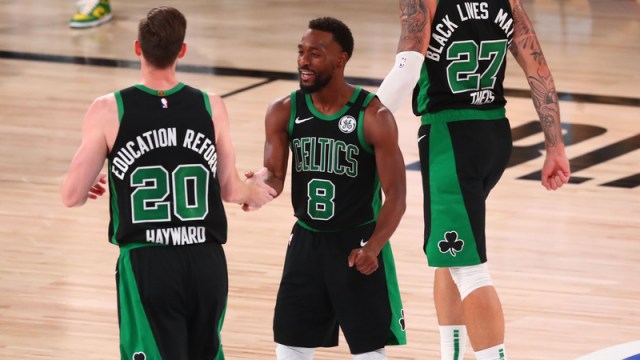 Boston Celtics point guard Kemba Walker