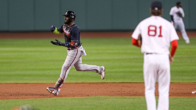 Red Sox pitcher Kyle Hart, Atlanta Braves outfielder Marcell Ozuna