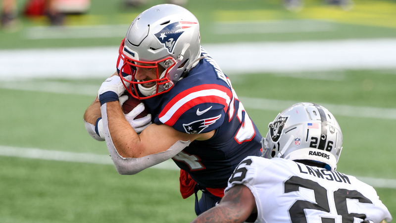 Watch Patriots' Rex Burkhead Score Third Touchdown Vs 