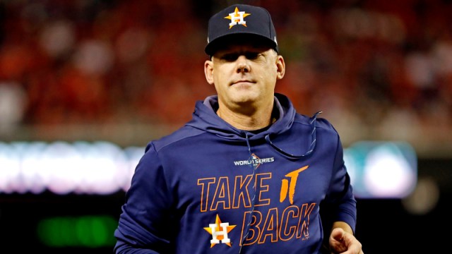 Former Houston Astros Manager A.J. Hinch