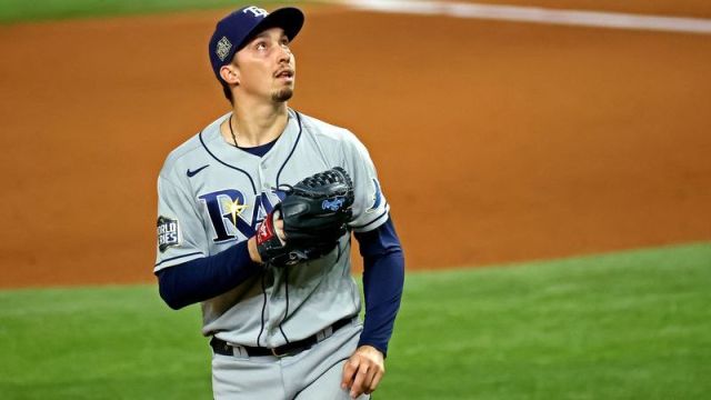 Tampa Bay Rays pitcher Blake Snell