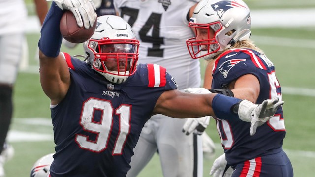 Patriots pass rushers Deatrich Wise, Chase Winovich