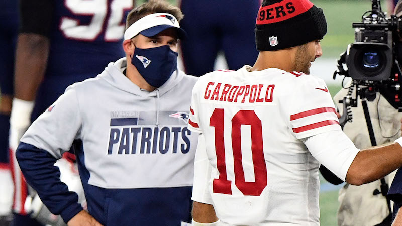 Raiders: Josh McDaniels, Jimmy Garoppolo ignoring Patriots past