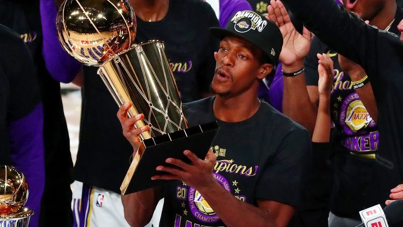 Bleacher Report on X: Rondo is the first player ever to win a ring with  the L.A. Lakers and the Boston Celtics 🤯  / X