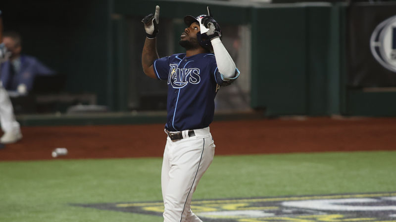 Rays' Randy Arozarena BREAKS home run record with 9th HR of Postseason! 