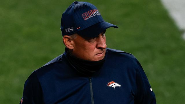 Denver Broncos head coach Vic Fangio