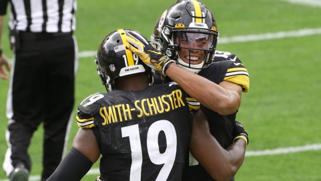 Pittsburgh Steelers' JuJu Smith-Schuster, Chase Claypool